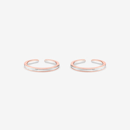 Dual Stripe Toe Ring