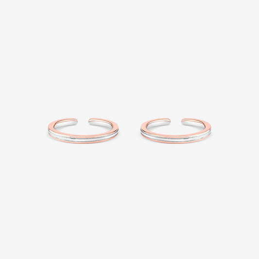 Dual Stripe Toe Ring