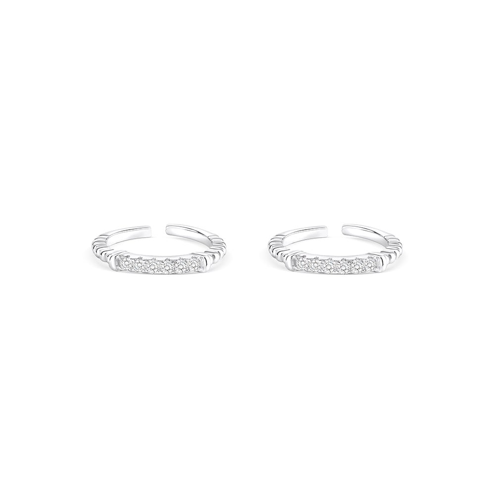 Crystal Toe Ring