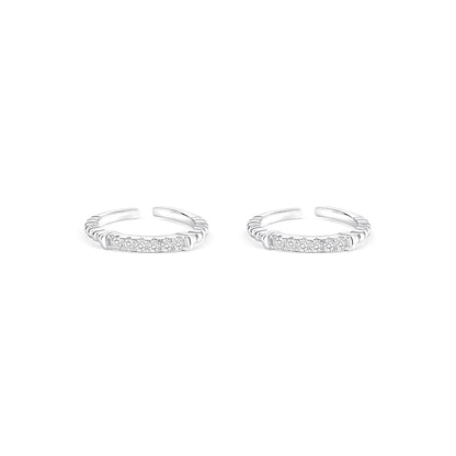 Crystal Toe Ring