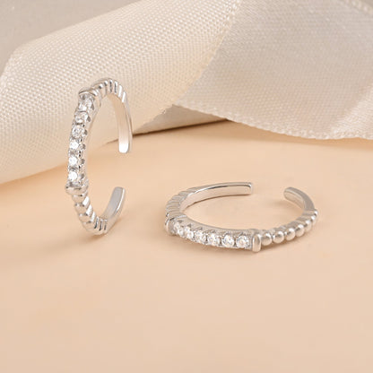 Crystal Toe Ring