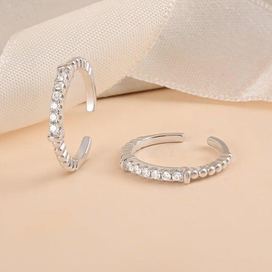 Crystal Toe Ring