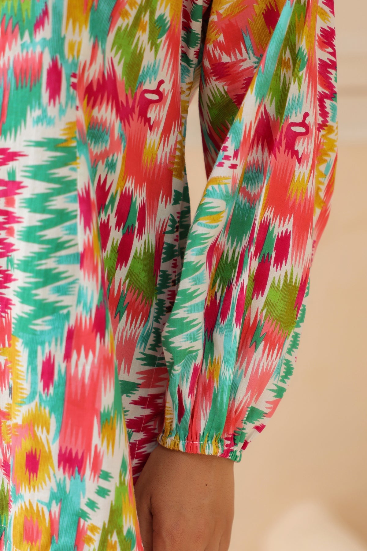 Abstract Design Cotton Top