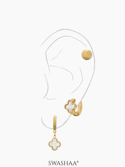 Aldo Clover Earring Set - Swashaa