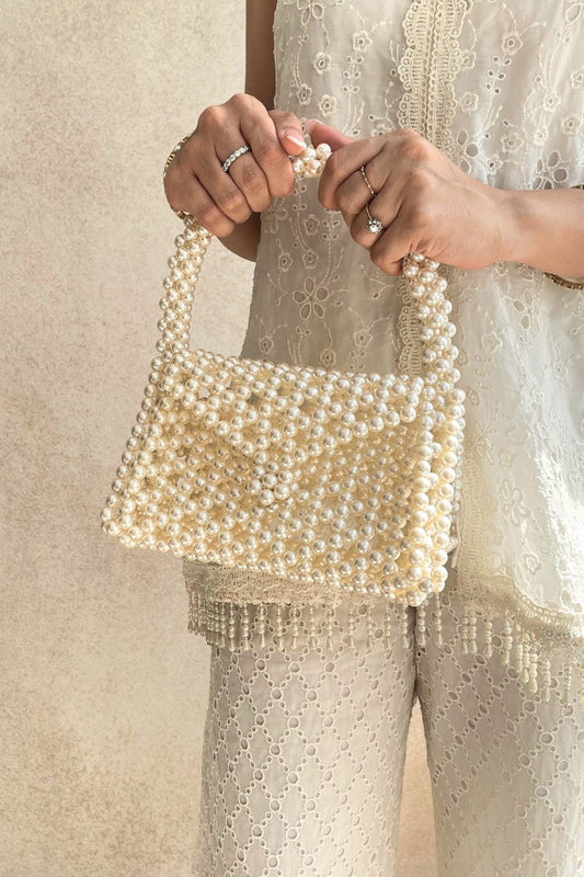 AMYRA - Amelia Triangle Bag - Offwhite