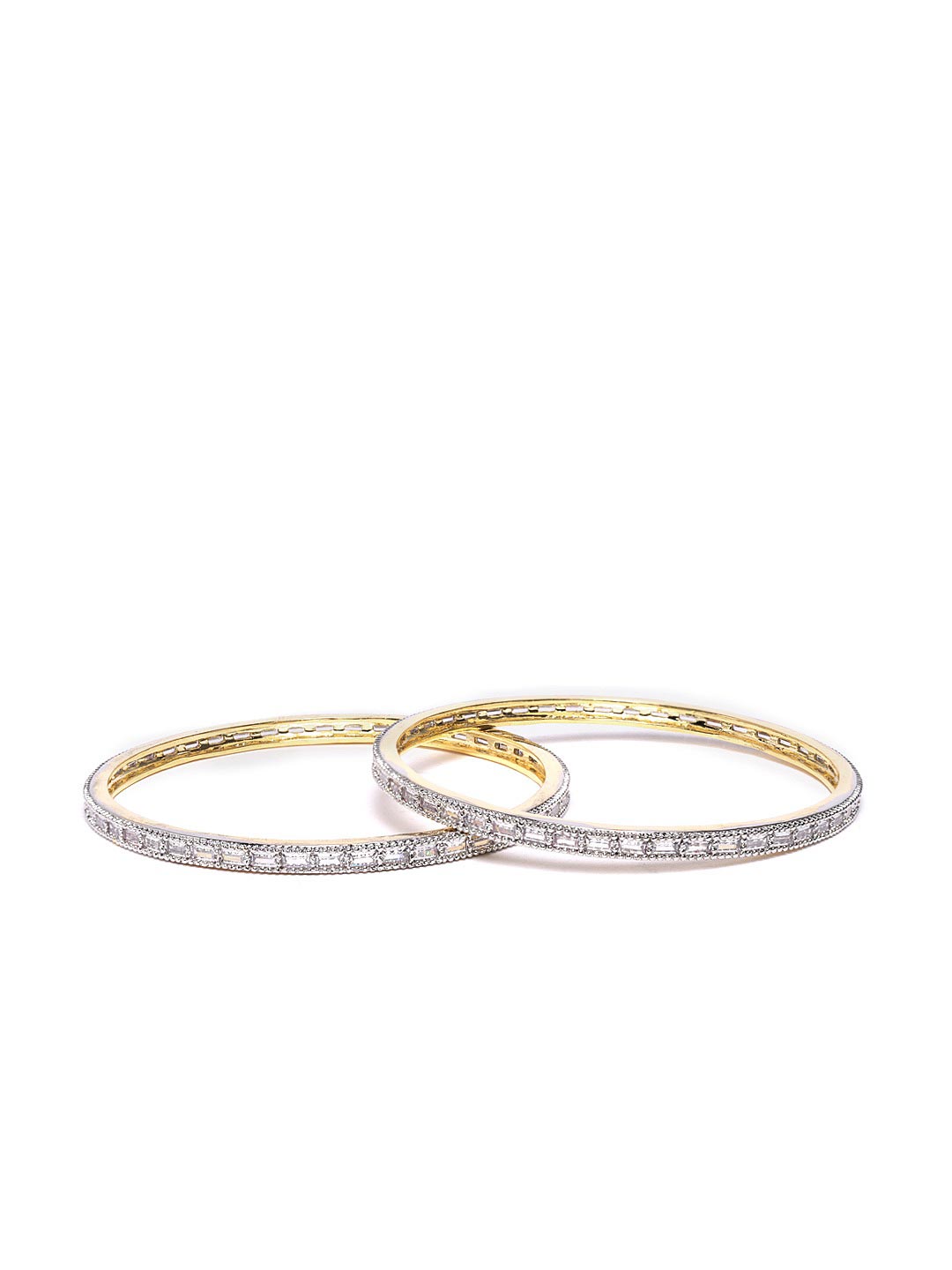 Set of 2 AD Studded Bangles