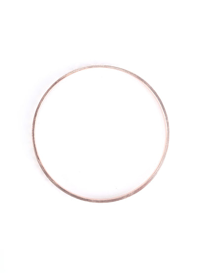 Rose Gold Plated Set of 2 Bangle Set