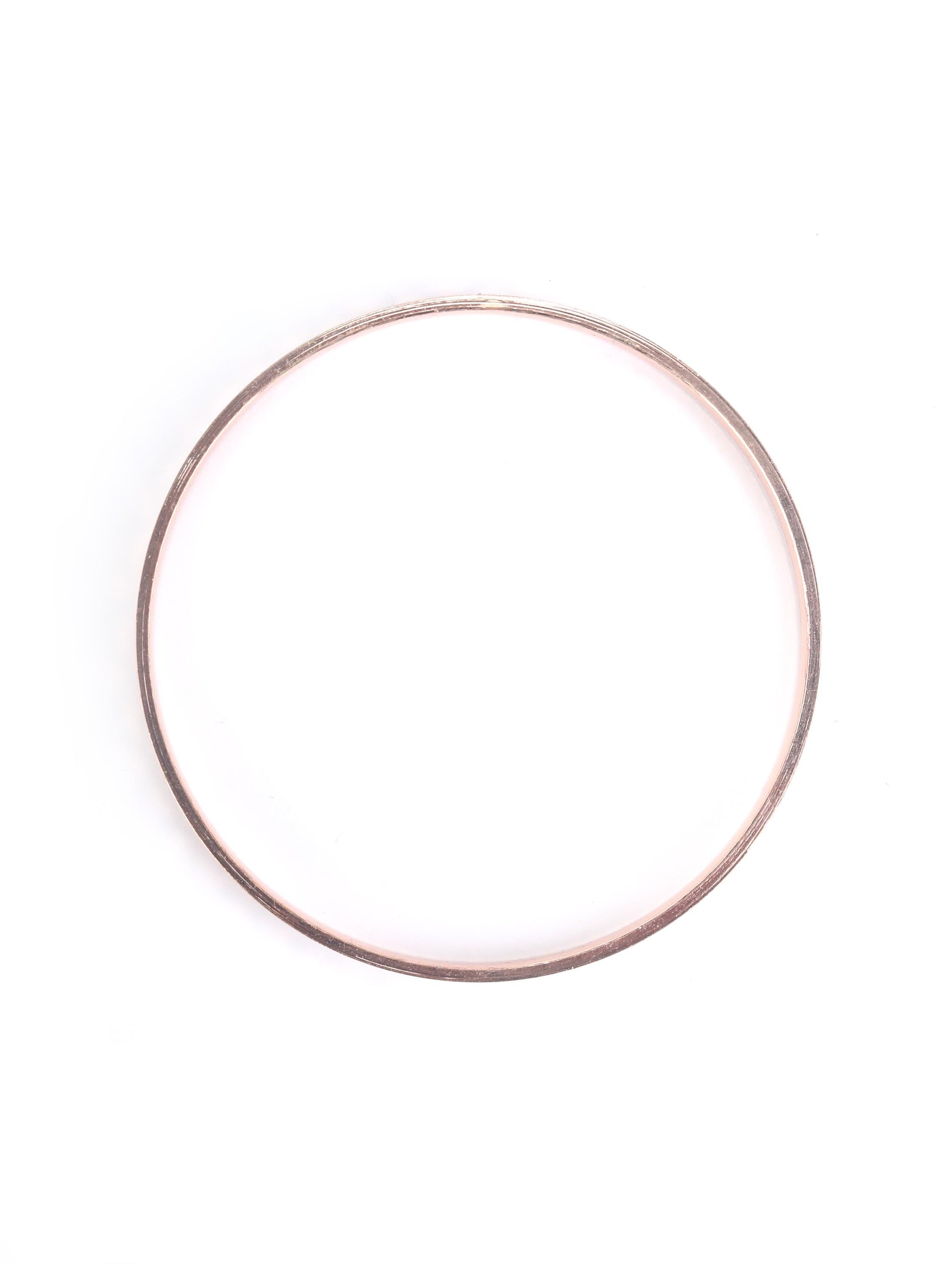 Rose Gold Plated Set of 2 Bangle Set