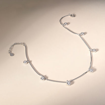 Drop Studded Anklet