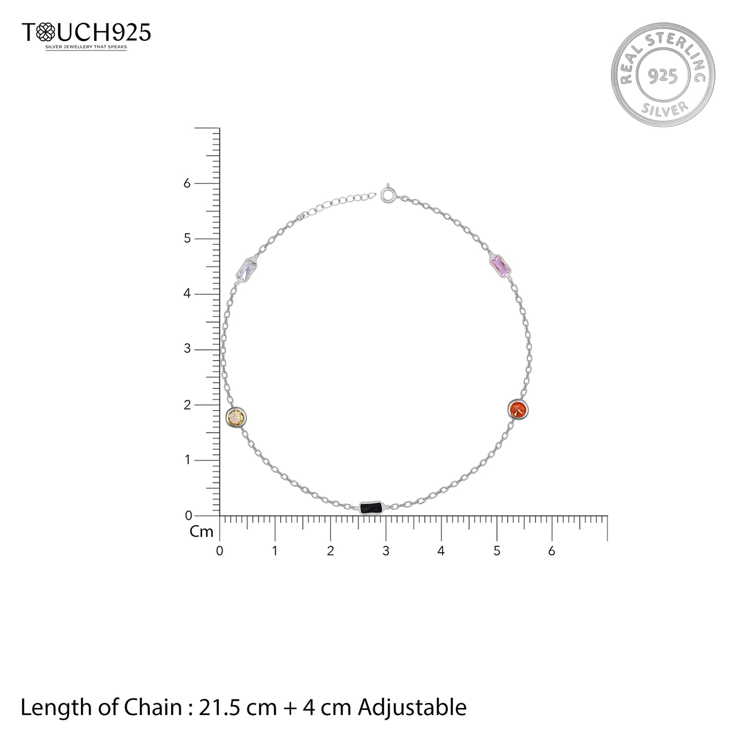 Beaded Charms Anklet