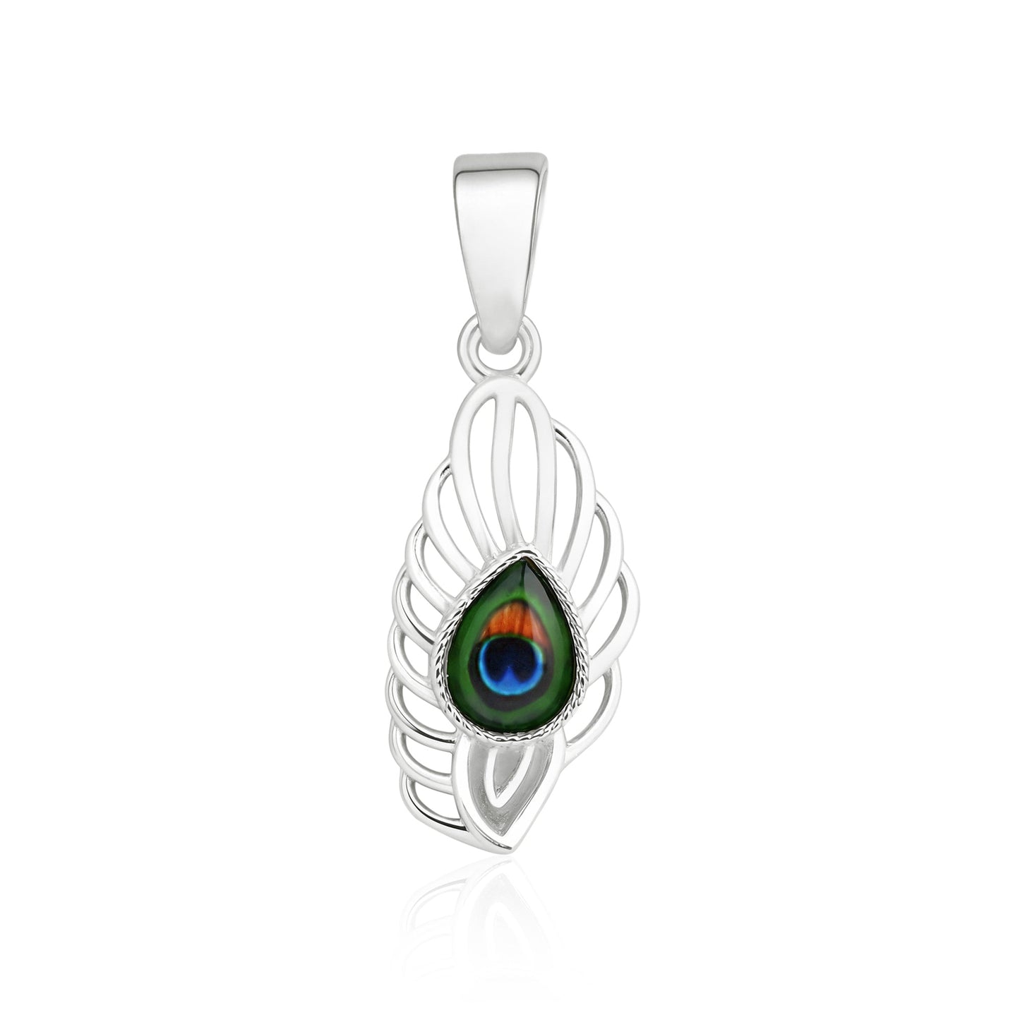 Artistic Peacock Pendant