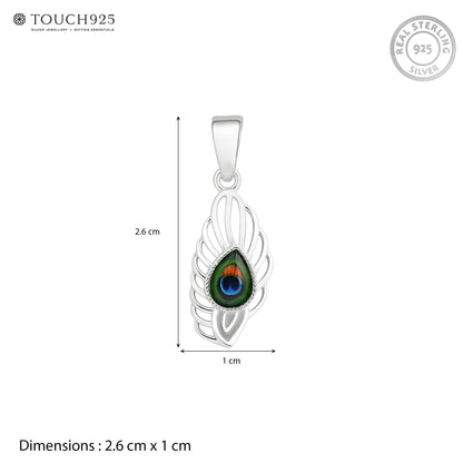 Artistic Peacock Pendant