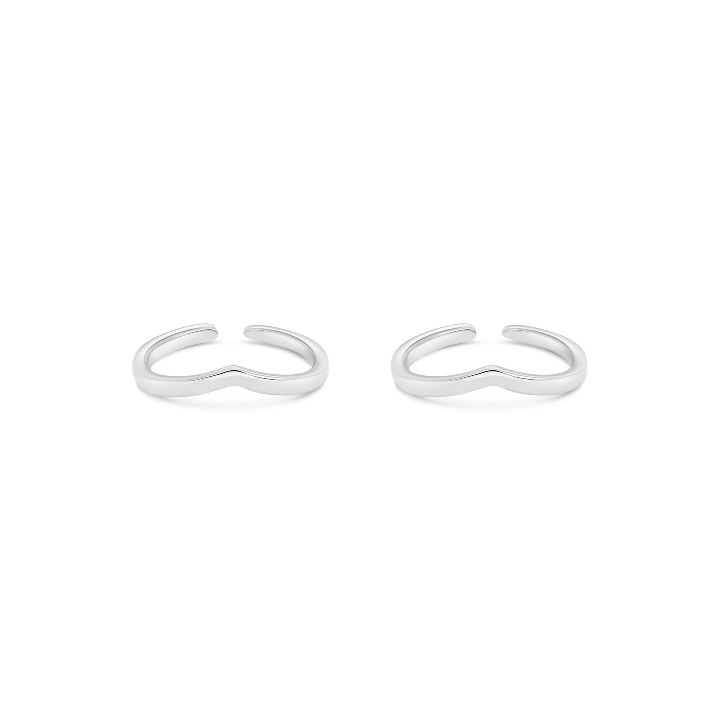 Diadem Silver Toe Ring