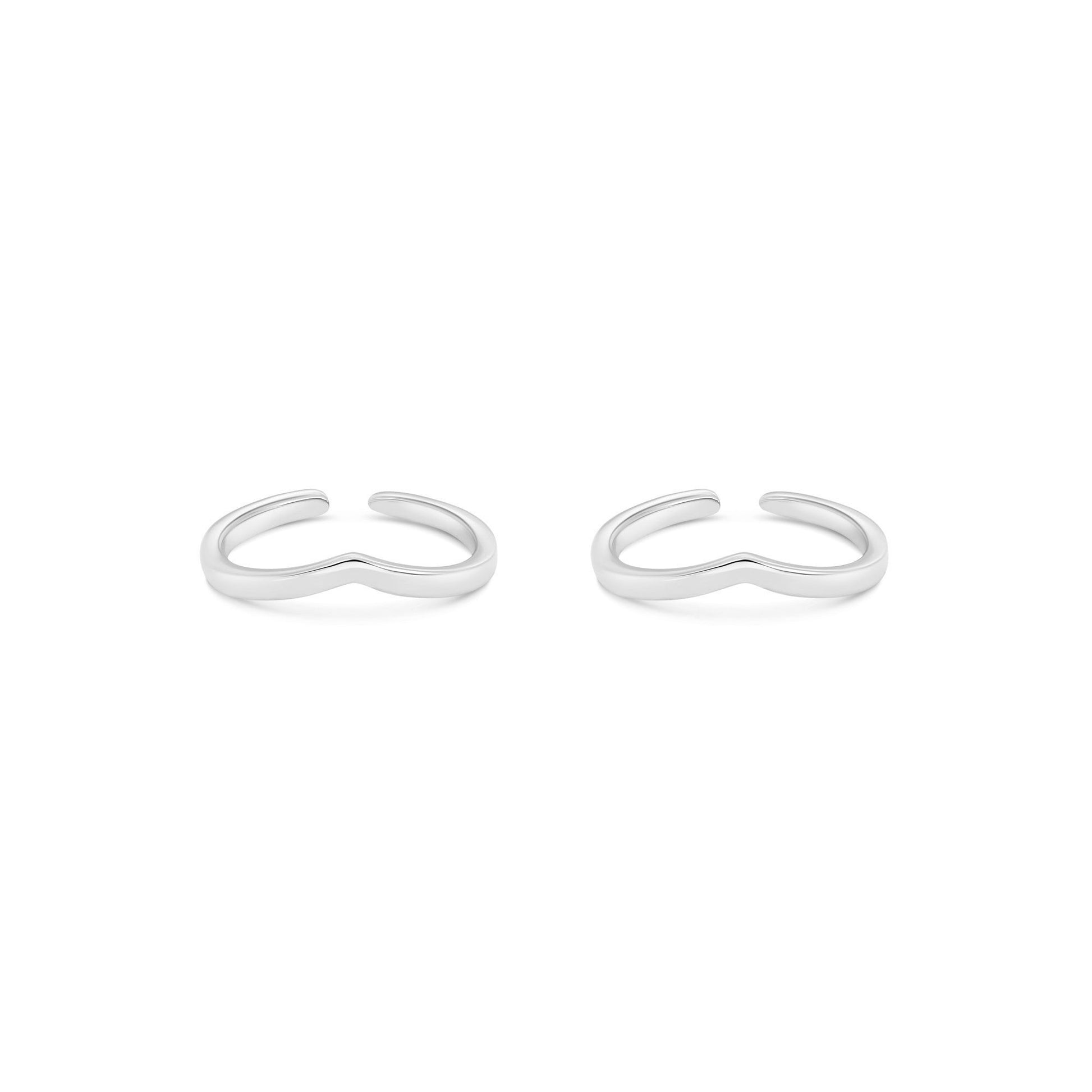 Diadem Silver Toe Ring