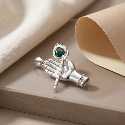 Krishna Hand Flute Pendant
