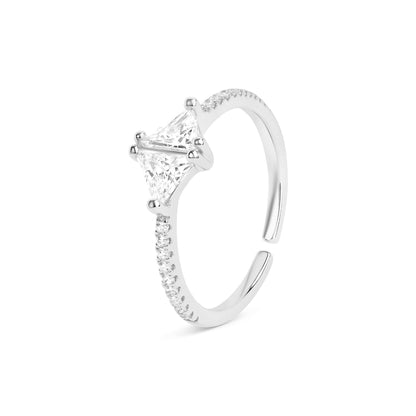 Prism Silver Toe Ring