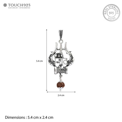 Shiv Trishul Mahadev Pendant