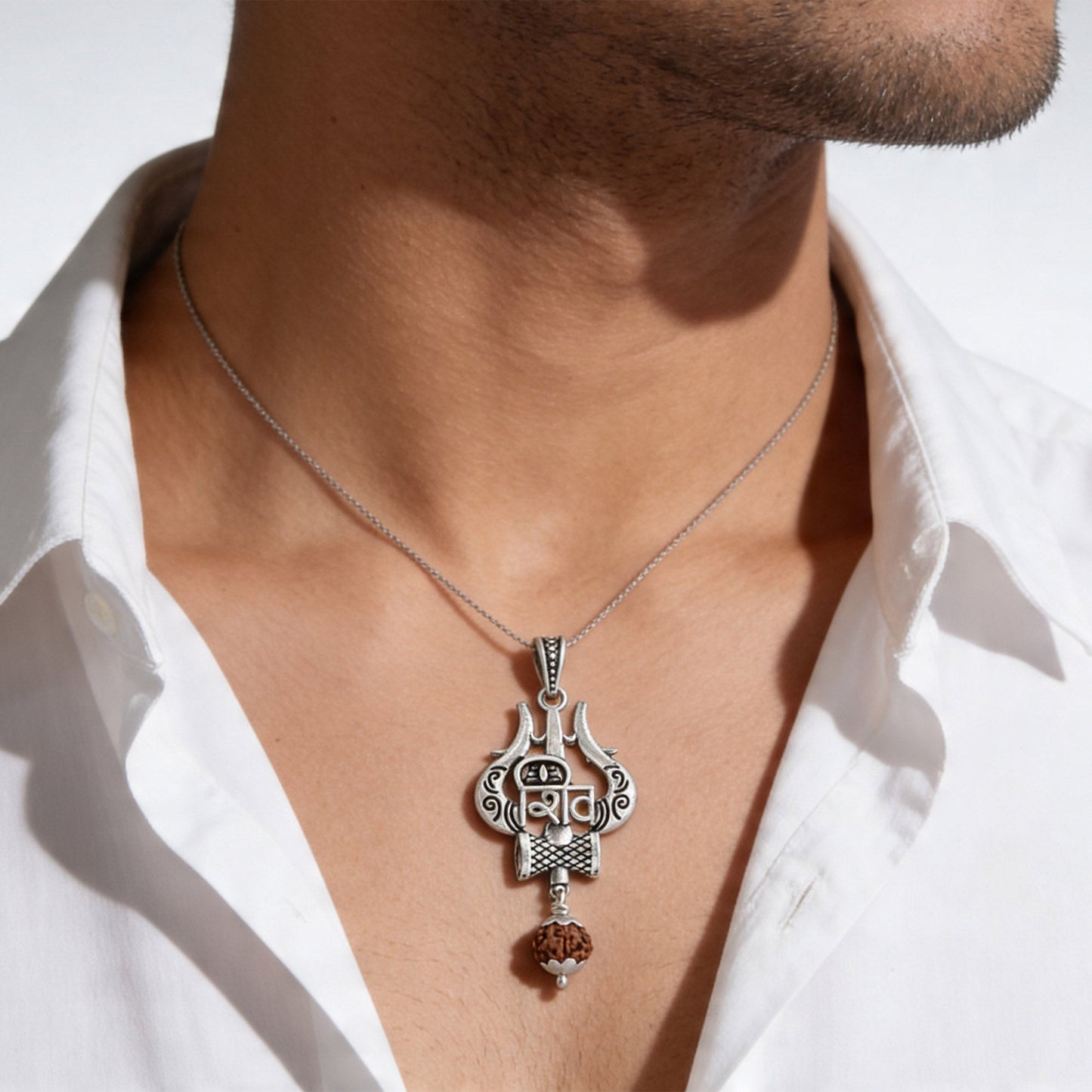 Shiv Trishul Mahadev Pendant