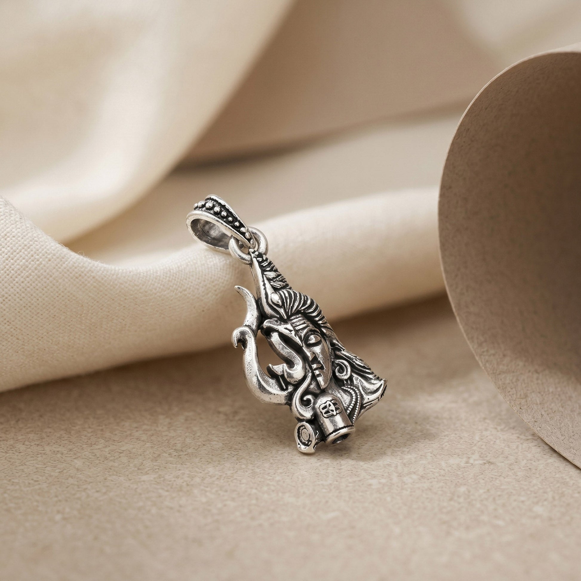 Shiva Trishul Face Pendant
