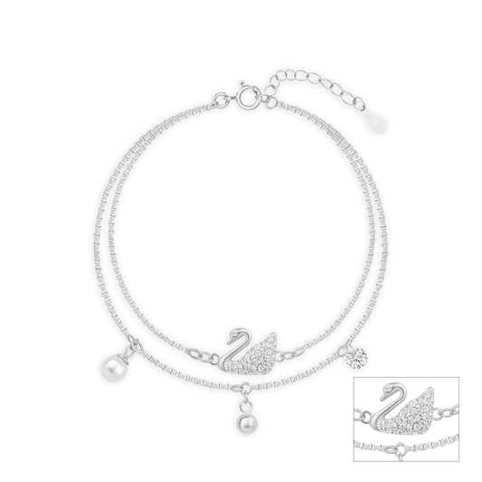 Elixir Swan Anklet