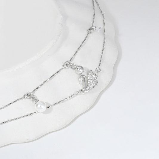 Elixir Swan Anklet