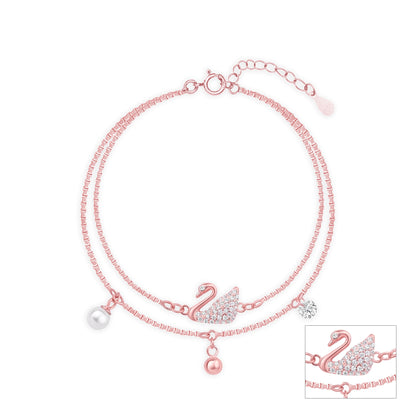 Elixir Swan Anklet