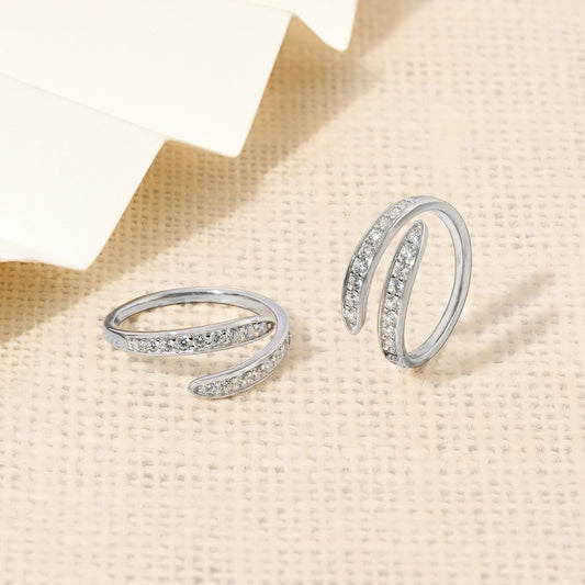 Lustra Silver Toe Ring