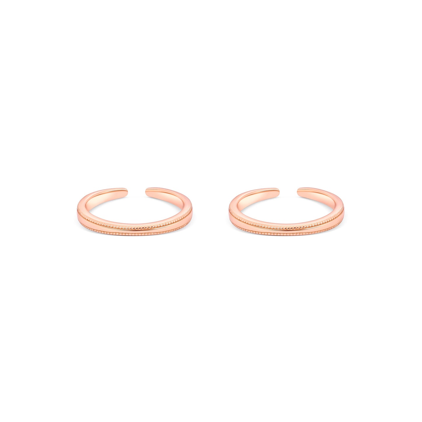 Serene Silver Toe Ring