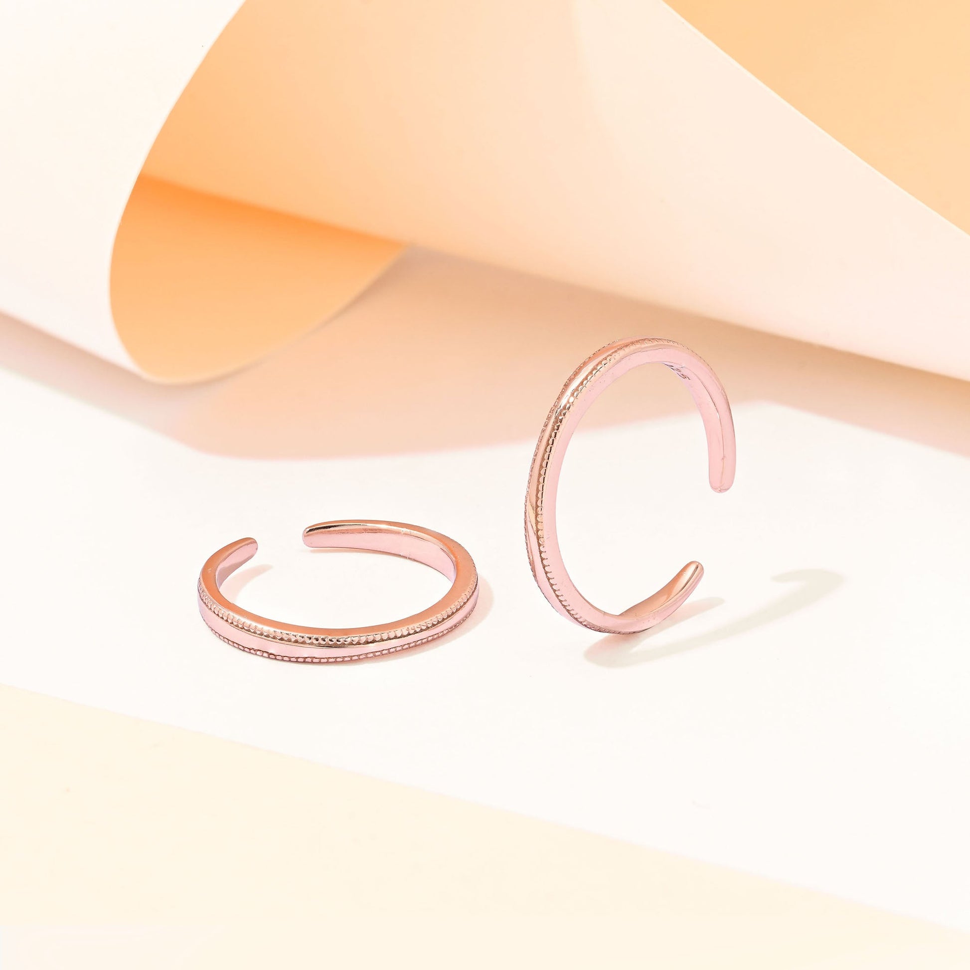 Serene Silver Toe Ring