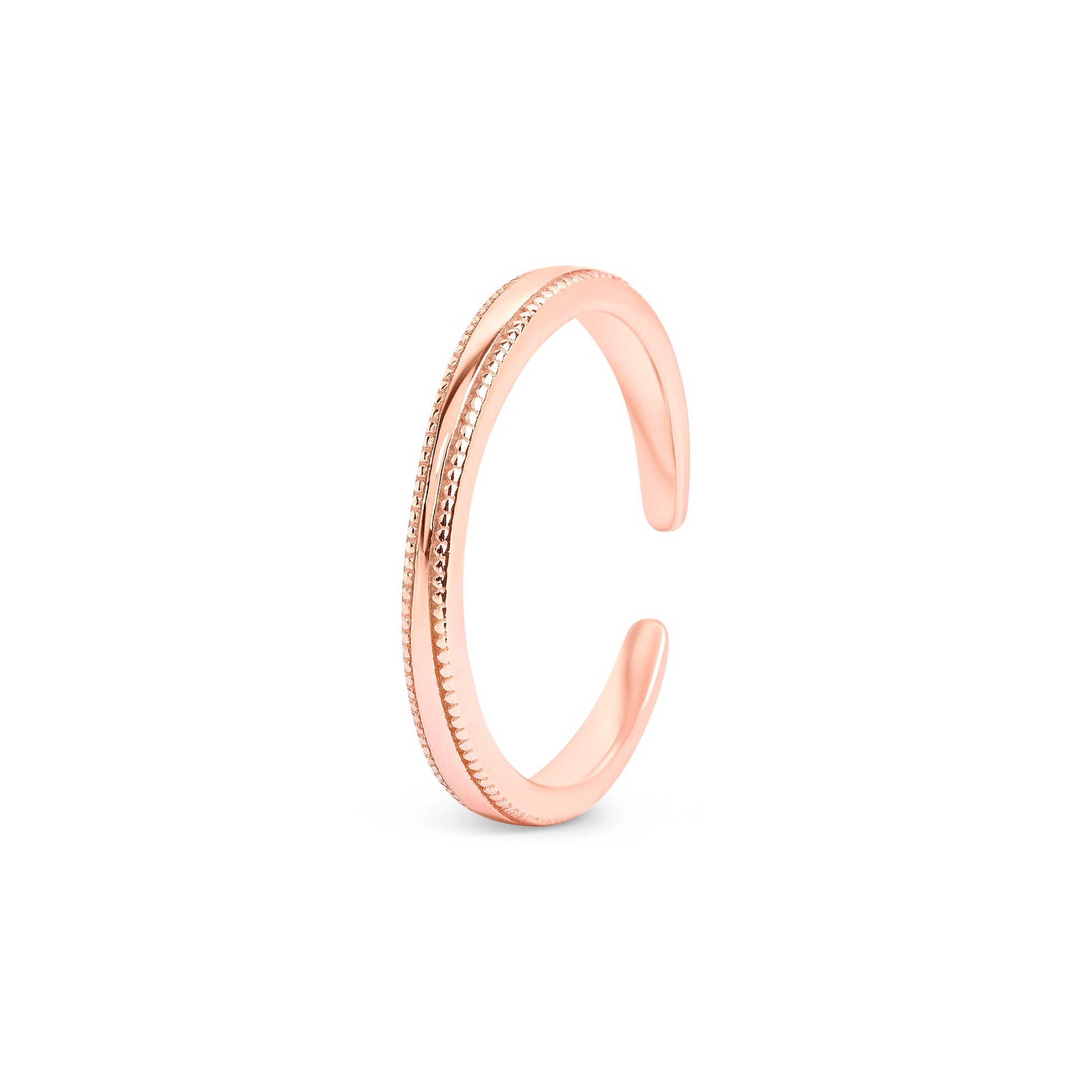 Serene Silver Toe Ring