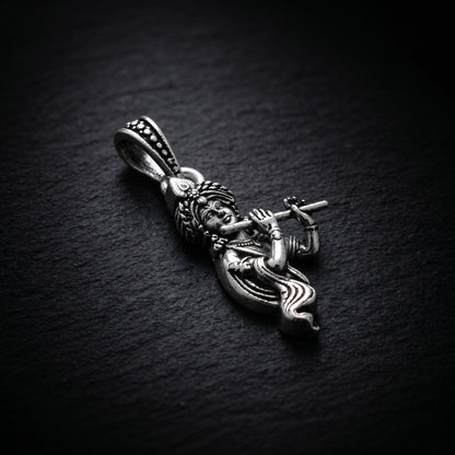 Divine Krishna Flute Pendant