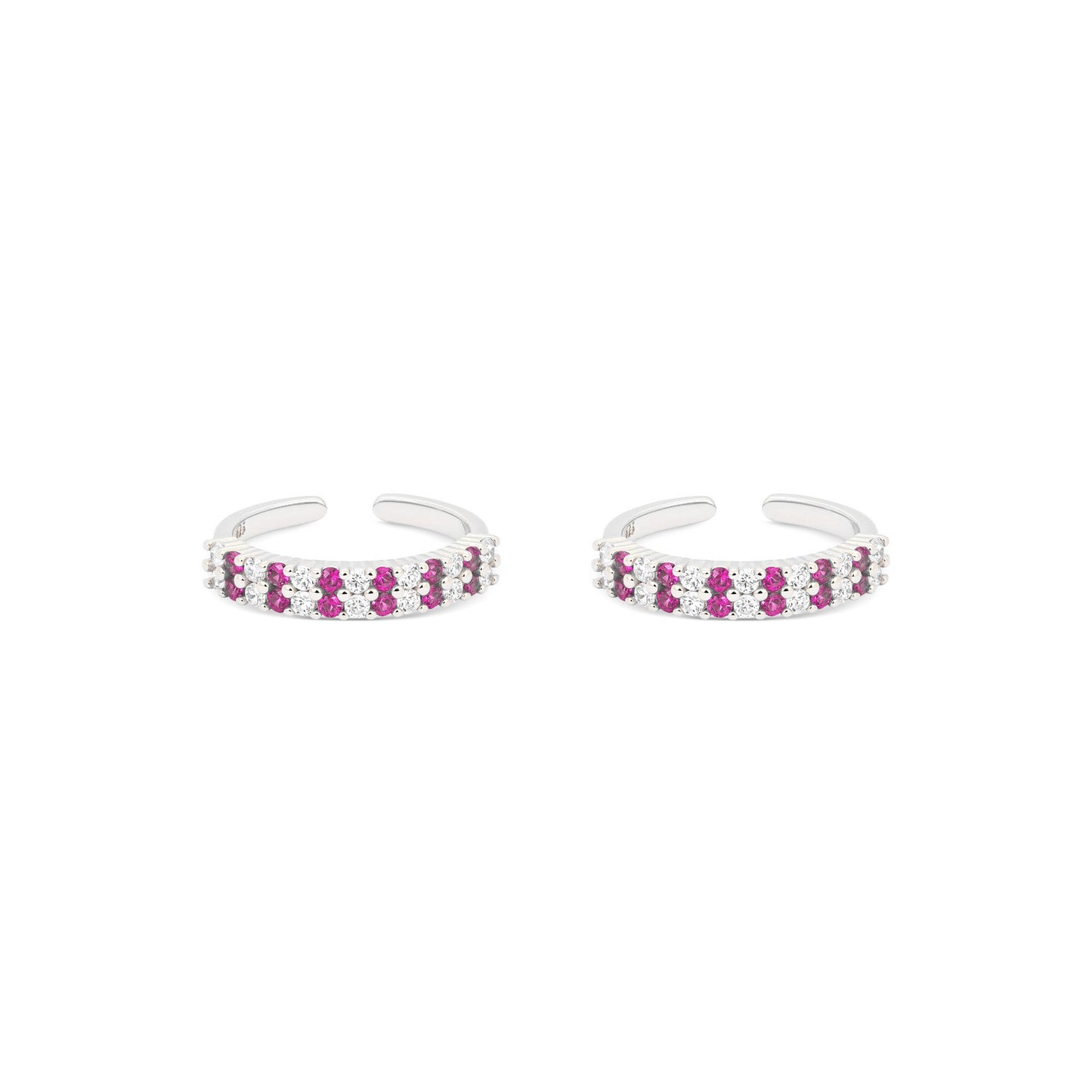 Rosé Luxe Silver Toe Ring