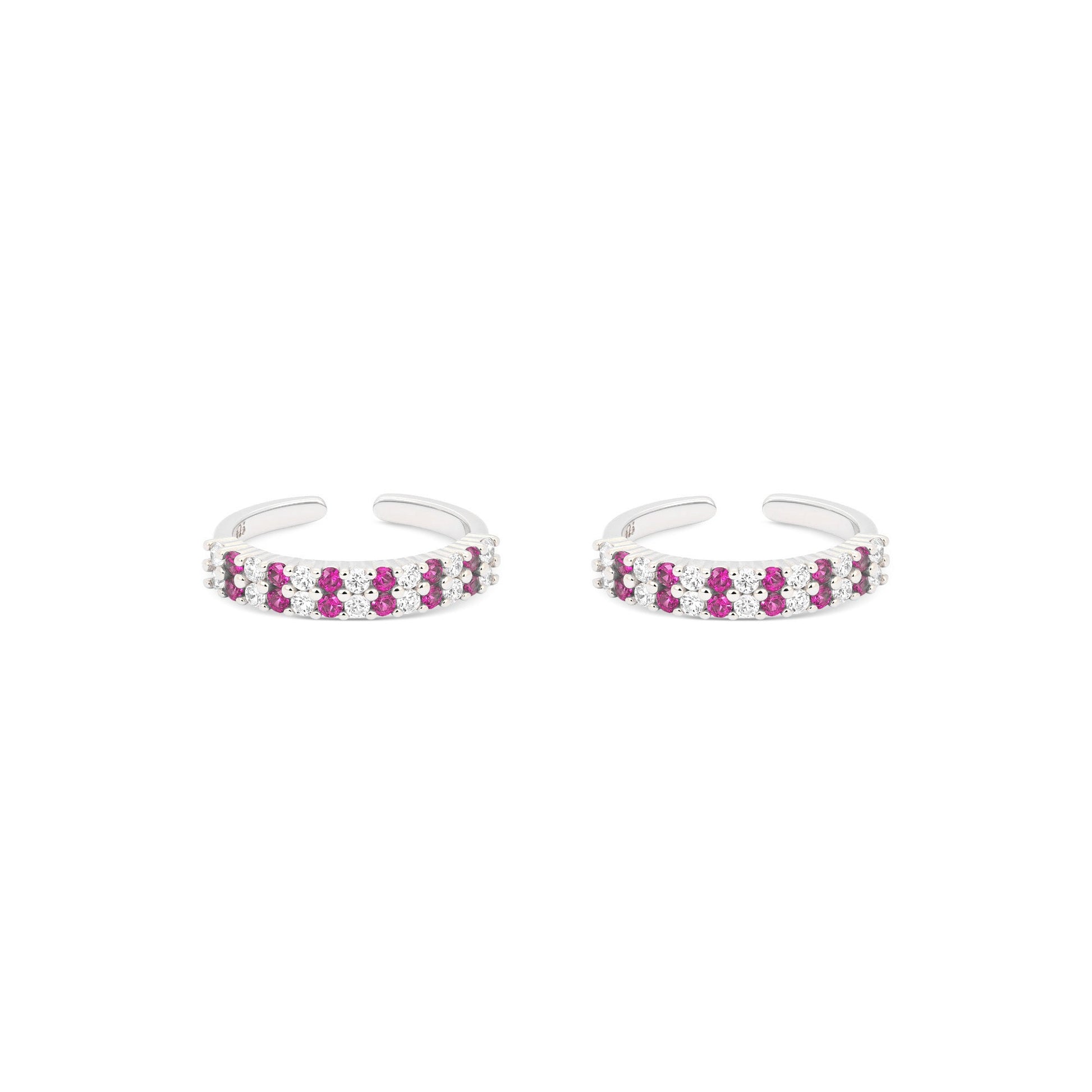 Rosé Luxe Silver Toe Ring