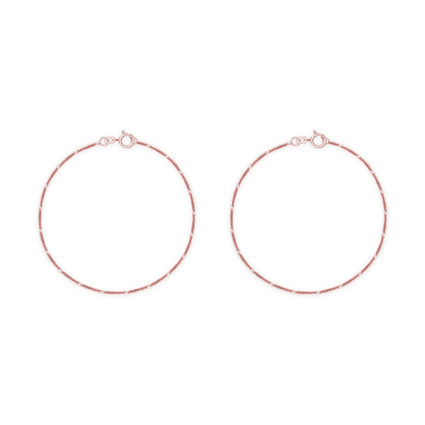 Twilight Shine Silver Anklet