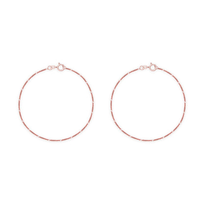 Twilight Shine Silver Anklet
