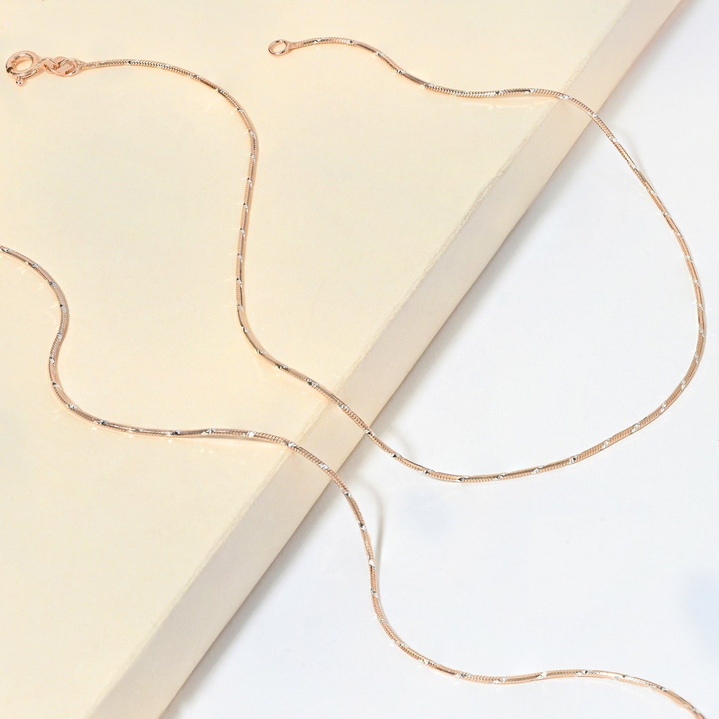 Twilight Shine Silver Anklet