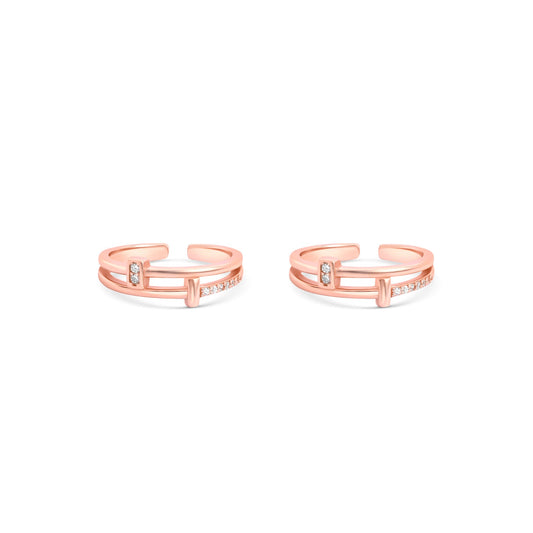 Verona Silver Toe Ring