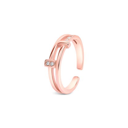 Verona Silver Toe Ring