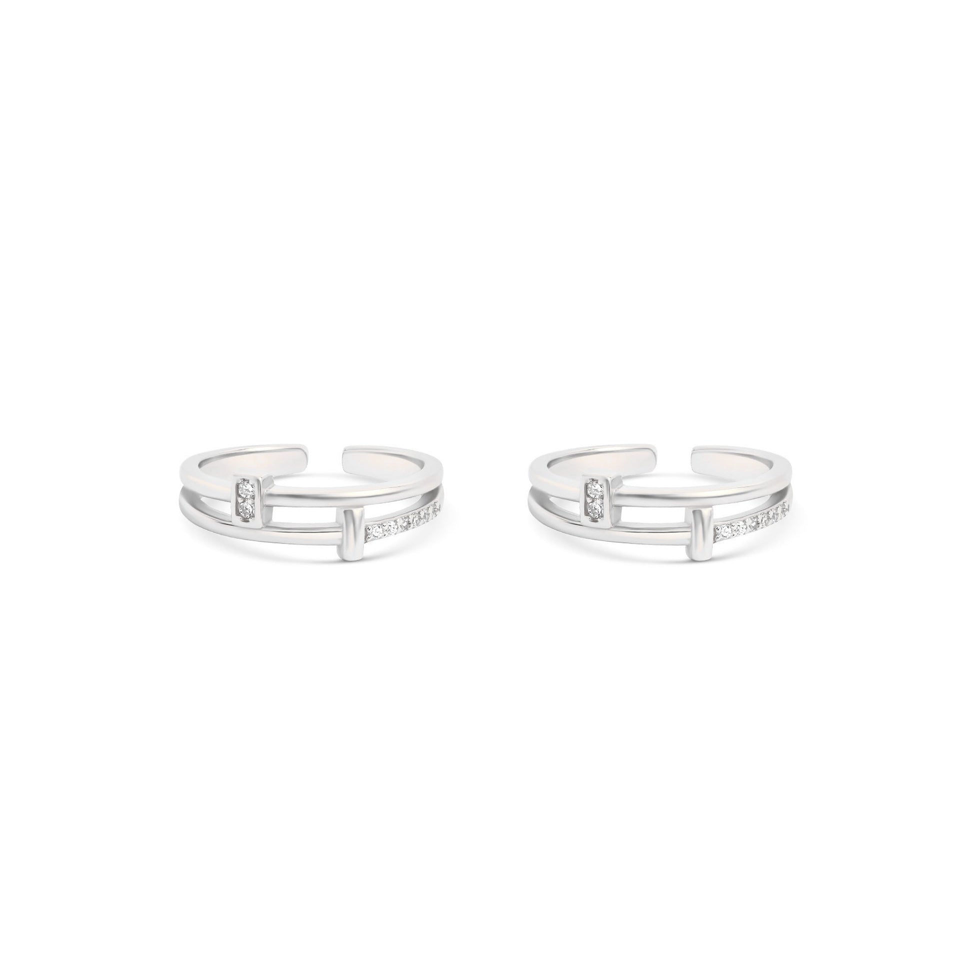 Verona Silver Toe Ring