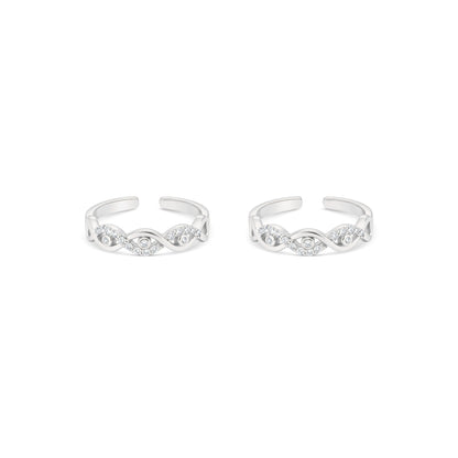Elenza Silver Toe Ring
