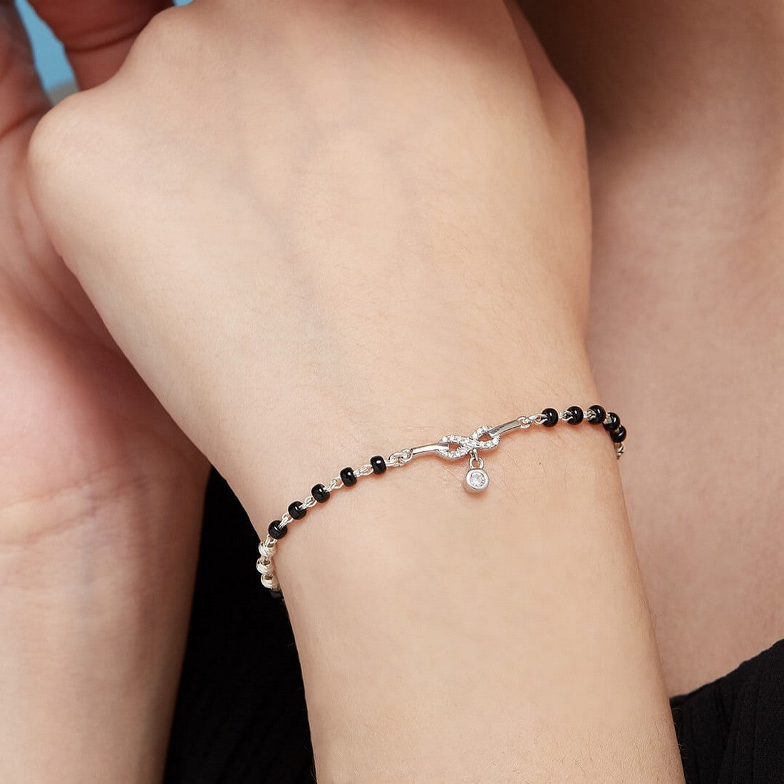 Infinity Forever 925 Sterling Silver Jewellery Set - Valentines Edition With Gift Box