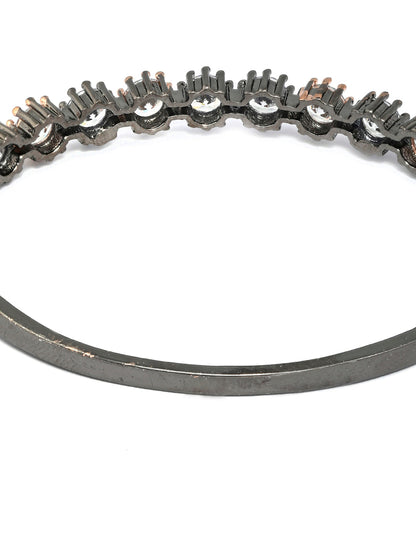 Dual Toned American Diamond Bracelet