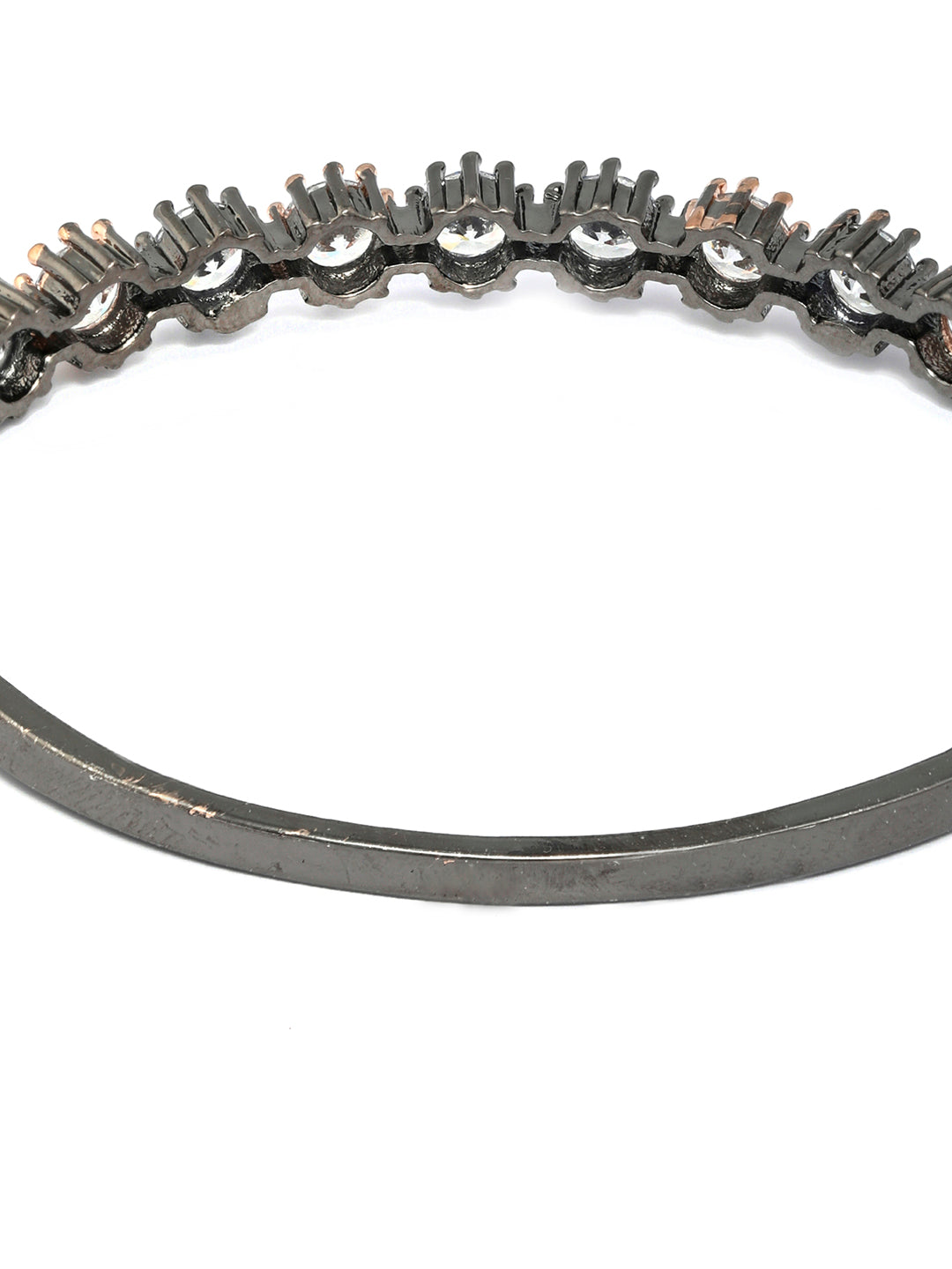 Dual Toned American Diamond Bracelet