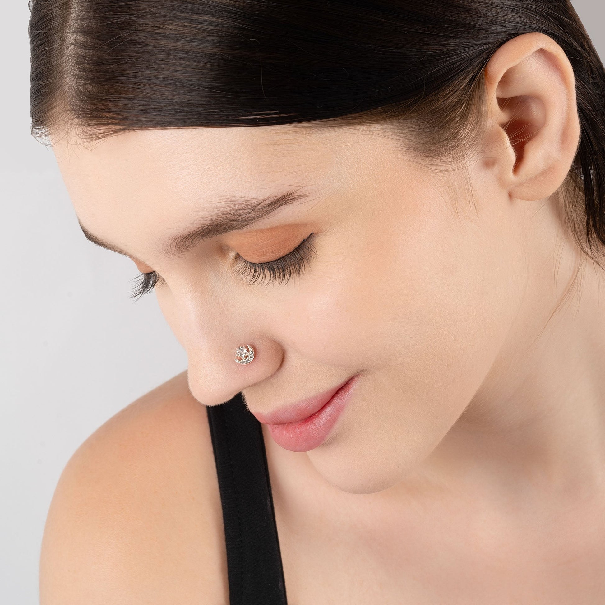 Celestial Duo Nose Pin