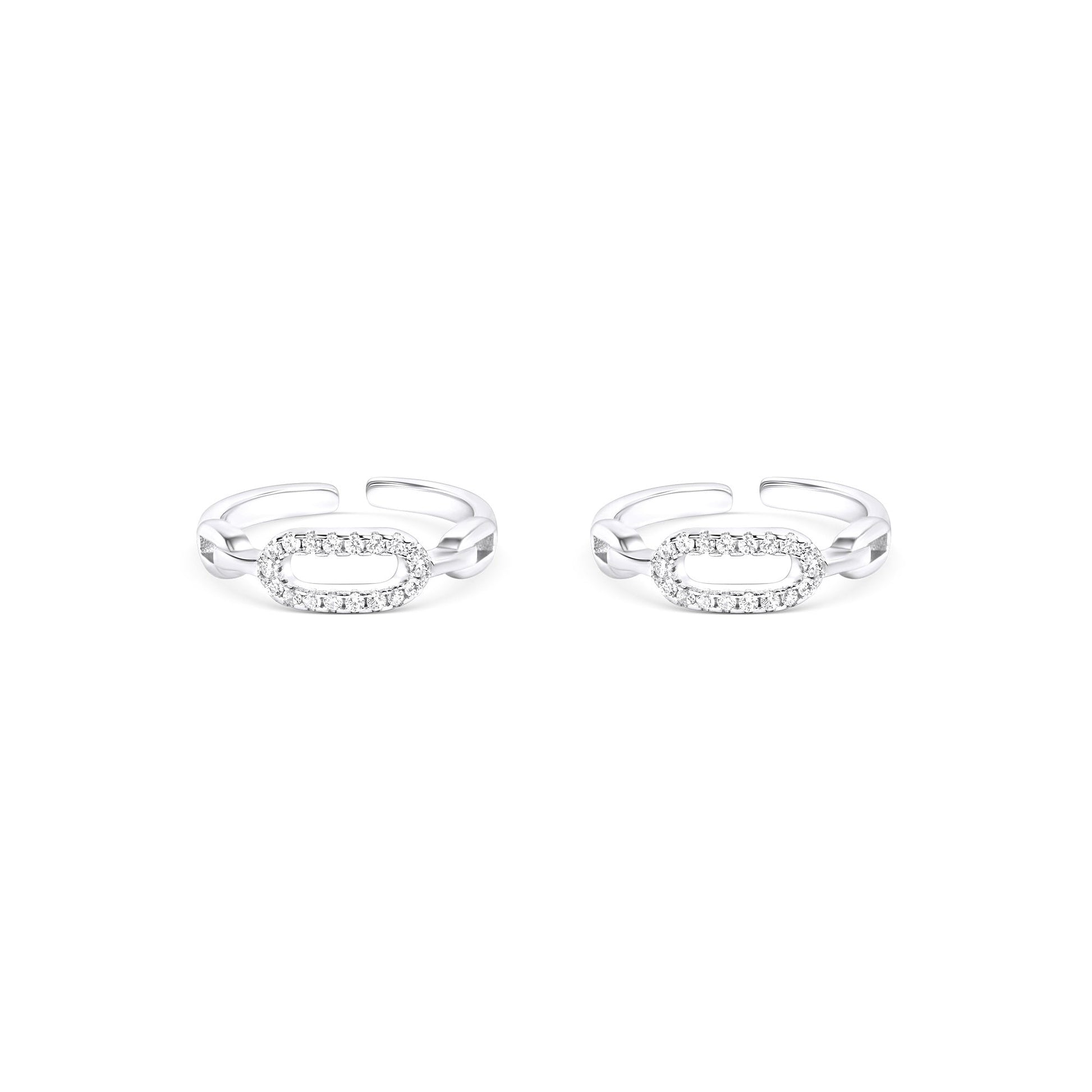 Aurelina Silver Toe Ring
