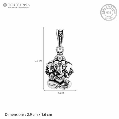 Seated Ganesha Pendant