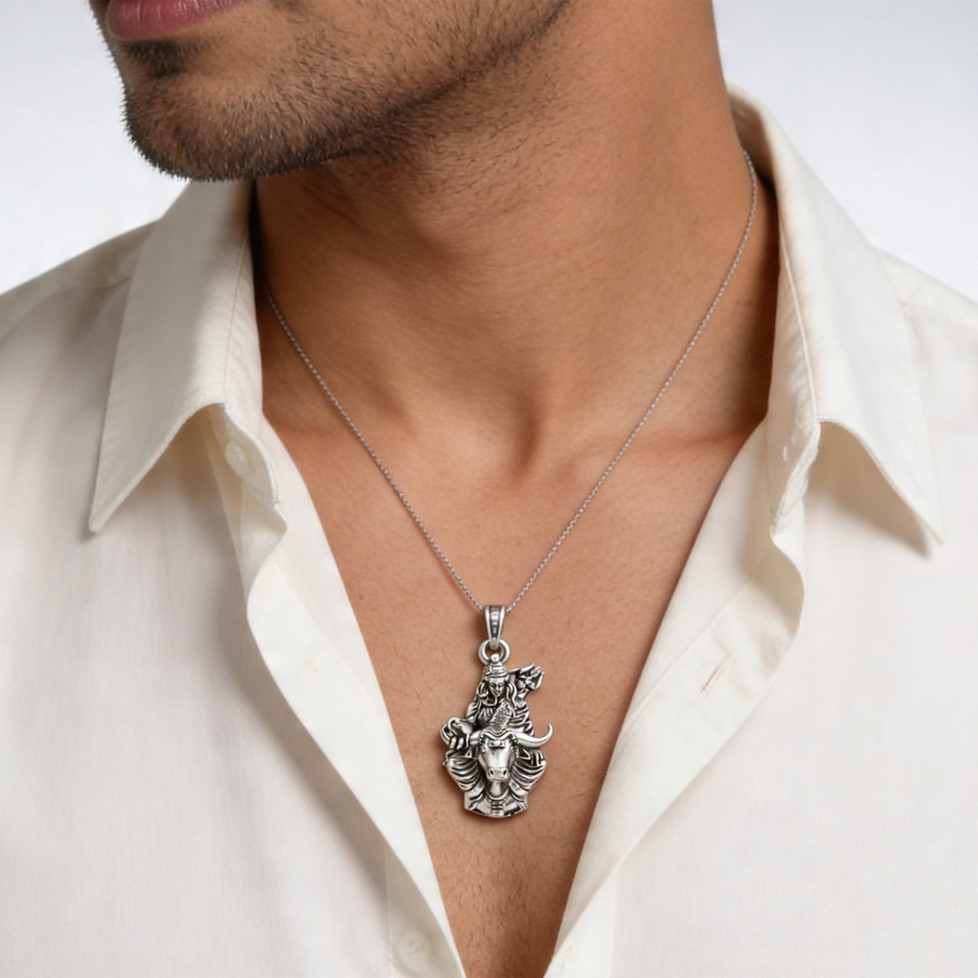 Lord Shiva Nandi Pendant