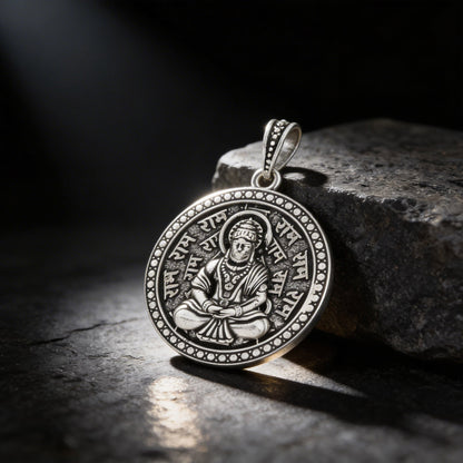 Hanuman Ram Mantra Pendant