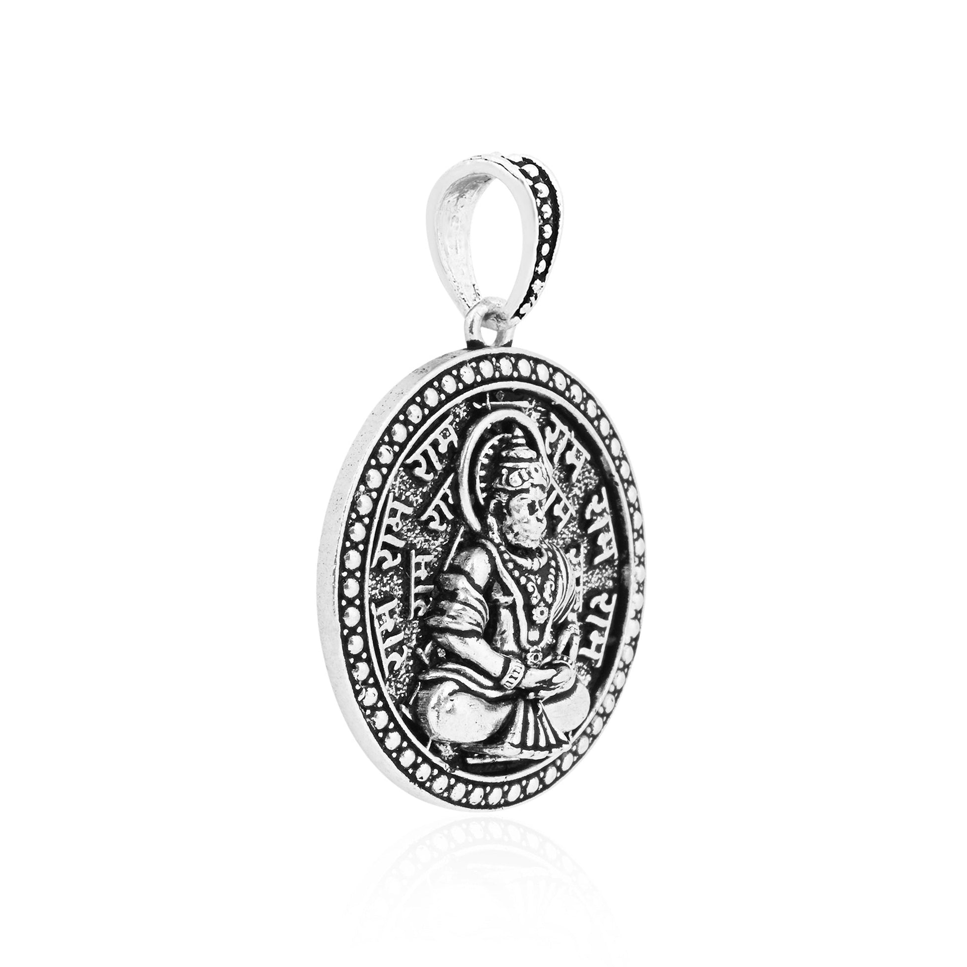Hanuman Ram Mantra Pendant