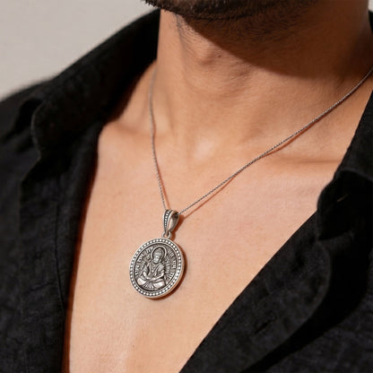 Hanuman Ram Mantra Pendant